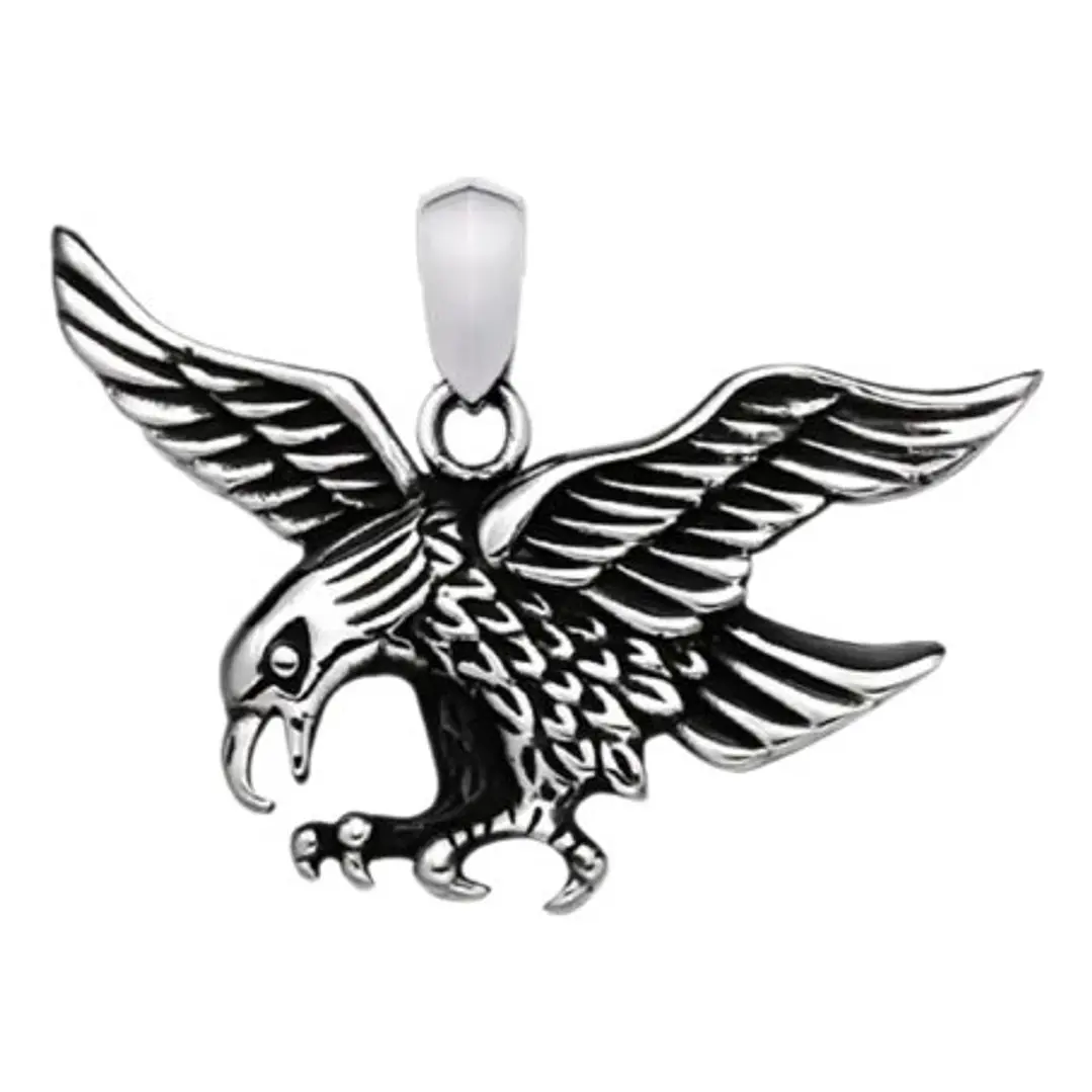 Collar Big Eagle, Acero Inoxidable, Hombre 1