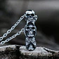 Collar Calaveras San Saru, Acero Inoxidable, Hombre - Miniatura 5