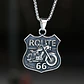 Collar Route 66, Acero Inoxidable, Hombre - Miniatura 2