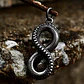 Collar Infinite Dragon Tail, Acero Inoxidable, Unisex - Miniatura 2