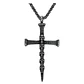 Collar Cross Of Nails And Skulls, Acero Inoxidable, Hombre - Miniatura 1