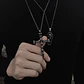 Collar Cross Of Nails And Skulls, Acero Inoxidable, Hombre - Miniatura 6