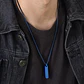 Collar Minimalist Flat Rectangle, Acero Inoxidable, Hombre - Miniatura 7