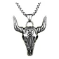 Collar Cattle Skull, Acero Inoxidable, Hombre - Miniatura 1