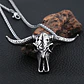Collar Cráneo Animal, Acero Inoxidable, Hombre - Miniatura 3