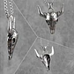 Collar Cattle Skull, Acero Inoxidable, Hombre - Miniatura 4