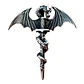 Collar Espada-dragón, Acero Inoxidable, Unisex - Miniatura 1