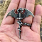 Collar Espada-dragón, Acero Inoxidable, Unisex - Miniatura 2