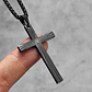 Collar Lines Cross, Acero Inoxidable, Hombre - Miniatura 2