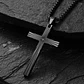 Collar Lines Cross, Acero Inoxidable, Hombre - Miniatura 3