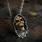 Collar Death Skull, Acero Inoxidable Macizo, Hombre - Miniatura 2