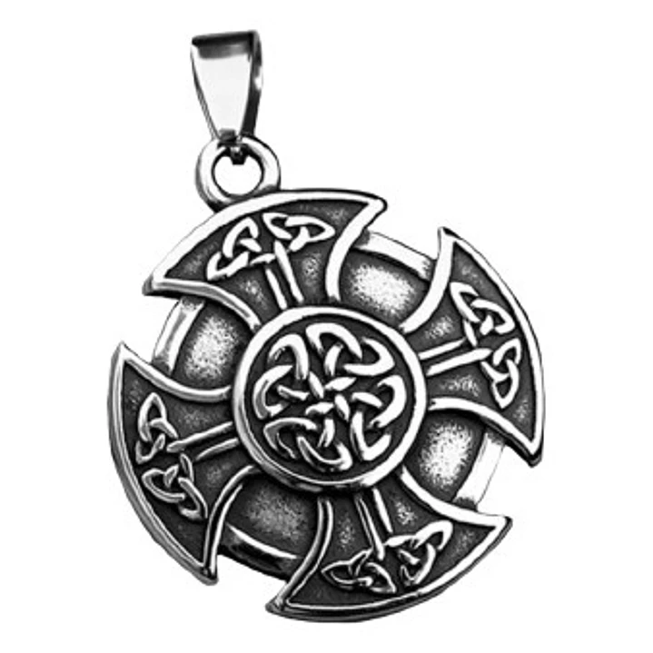 Collar Cruz Celta, Acero Inoxidable, Unisex 1