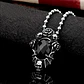 Collar Gótico Skulls And Roses, Acero Inoxidable, Mujer - Miniatura 2