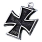 Collar Cruz De Malta, Acero Inoxidable, Hombre - Miniatura 1