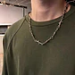 Collar Alambre De Púas, Acero Inoxidable, Unisex  - Miniatura 2