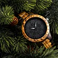 Reloj Vikingo Aegishjalmur Negro, Madera Bambú, Hombre - Miniatura 3