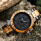 Reloj Vikingo Aegishjalmur Negro, Madera Bambú, Hombre - Miniatura 4