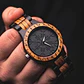 Reloj Vikingo Aegishjalmur Negro, Madera Bambú, Hombre - Miniatura 5