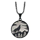 Collar Lobo, Acero Inoxidable, Hombre - Miniatura 1