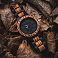 Reloj Vikingo Aegishjalmur Negro, Madera Bambú, Hombre - Miniatura 6