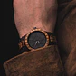 Reloj Vikingo Aegishjalmur Negro, Madera Bambú, Hombre - Miniatura 7