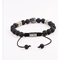 Pulsera Piedras Naturales, Lava, Buda, Macramé Ajustable - Miniatura 5