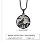 Collar Lobo, Acero Inoxidable, Hombre - Miniatura 5
