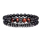 Conjunto Pulseras Ónix, Hematita, Ojo Tigre, Micro-zircones - Miniatura 2
