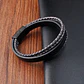 Pulsera Cuero Bicolor Bangladesh, Cierre Magnético, Hombre - Miniatura 5