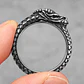 Anillo Dragón Nórdico, Acero Inoxidable, Unisex - Miniatura 6