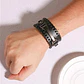 Brazalete Cuero Modelo Londres, Hebilla Ajustable, Hombre - Miniatura 2