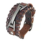 Brazalete Cuero Modelo Londres, Hebilla Ajustable, Hombre - Miniatura 3