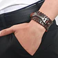 Brazalete Cuero Modelo Londres, Hebilla Ajustable, Hombre - Miniatura 4