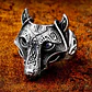 Anillo Vikingo Nordic Fenrir, Acero Inoxidable, Hombre - Miniatura 4