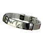 Pulsera Acero Modelo Military, Hebilla Ajustable, Hombre - Miniatura 1