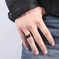 Anillo Arezzo Black, Carbon Fiber, Moda Hombre - Miniatura 2
