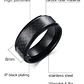 Anillo Arezzo Black, Carbon Fiber, Moda Hombre - Miniatura 3