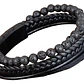 Pulsera Cuero Volcanic Stone, Cierre Magnético, Hombre - Miniatura 1