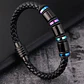 Pulsera Cuero Tornasol, Cierre Magnético, Hombre - Miniatura 2