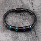 Pulsera Cuero Tornasol, Cierre Magnético, Hombre - Miniatura 4