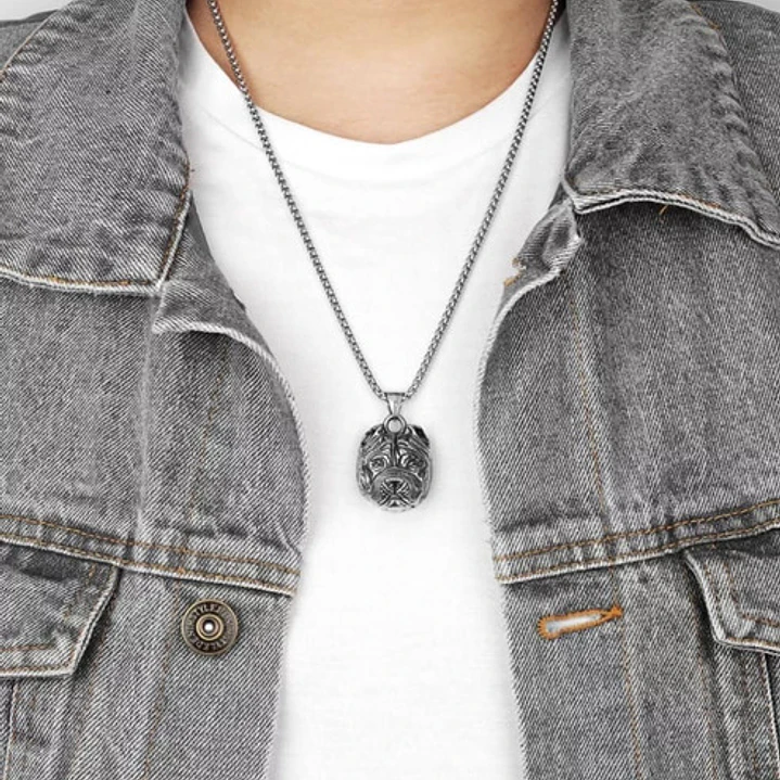 Collar Dunka, Acero Inoxidable, Hombre 3