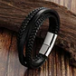 Pulsera Cuero Austin, Cierre Magnético, Unisex - Miniatura 4