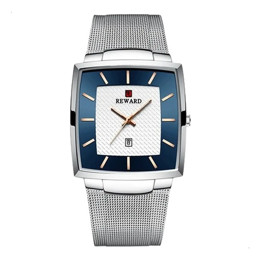 Reloj Reward 62009 Análogo, Correa Acero Inoxidable, Hombre 1