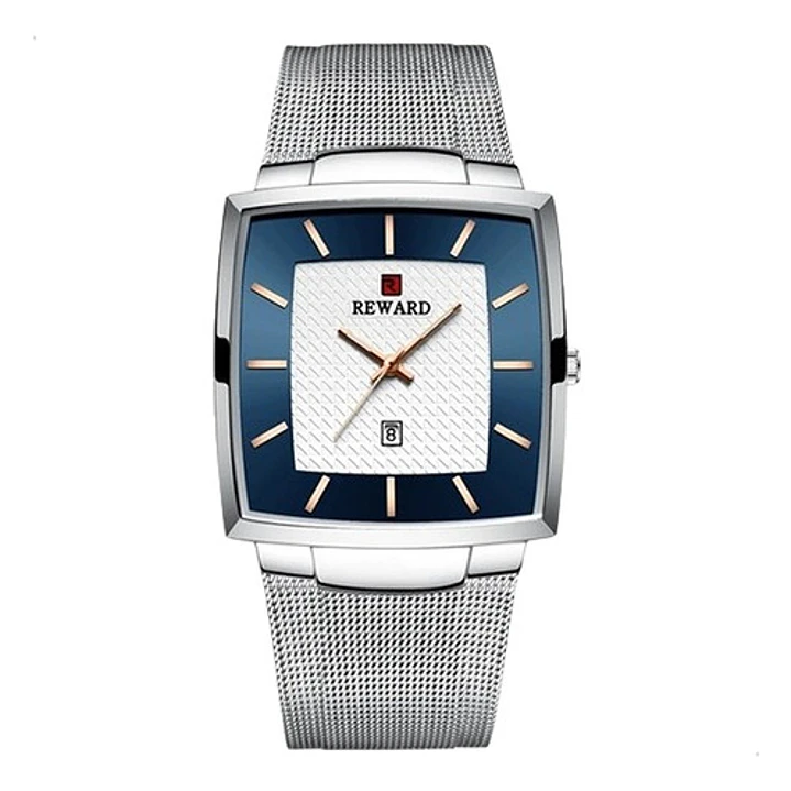 Reloj Reward 62009 Análogo, Correa Acero Inoxidable, Hombre 1