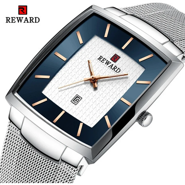Reloj Reward 62009 Análogo, Correa Acero Inoxidable, Hombre 4