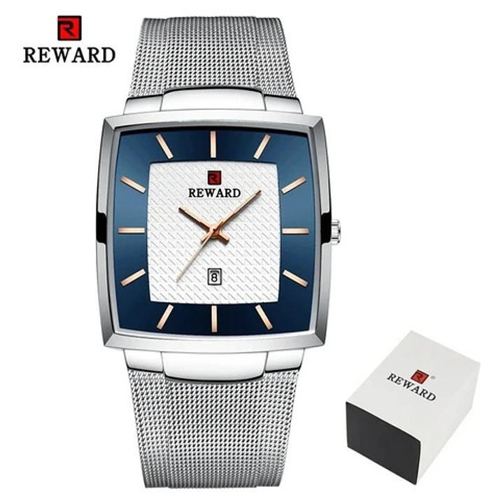 Reloj Reward 62009 Análogo, Correa Acero Inoxidable, Hombre 5