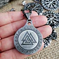 Collar Vikingo Valknut Spinner Giratorio, Acero Inoxidable - Miniatura 3