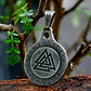 Collar Vikingo Valknut Spinner Giratorio, Acero Inoxidable - Miniatura 4