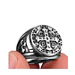 Anillo Medalla De San Benito, Acero Inoxidable, Hombre - Miniatura 3