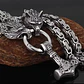 Collar Vikingo Martillo Thor Y Lobos, Acero Inox. + Bolsita - Miniatura 6